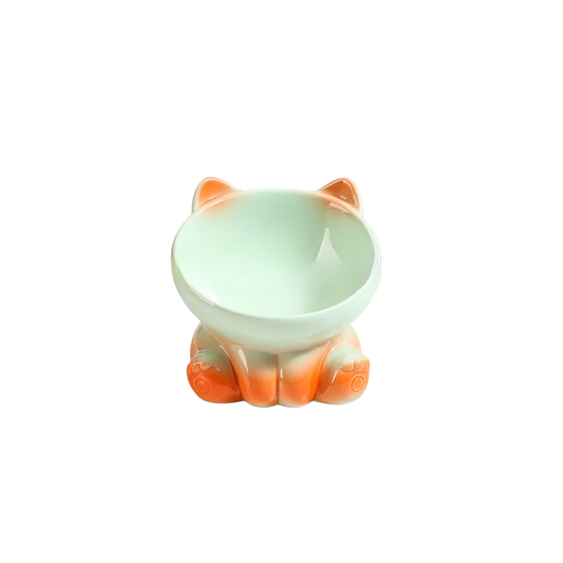 Gamelle chat surélevée