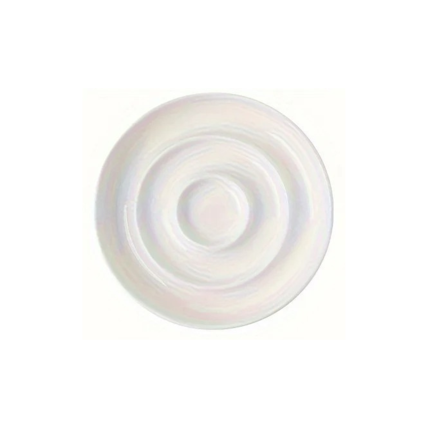 Gamelle anti-glouton en céramique blanche pour chien avec laisse et collier assortis.