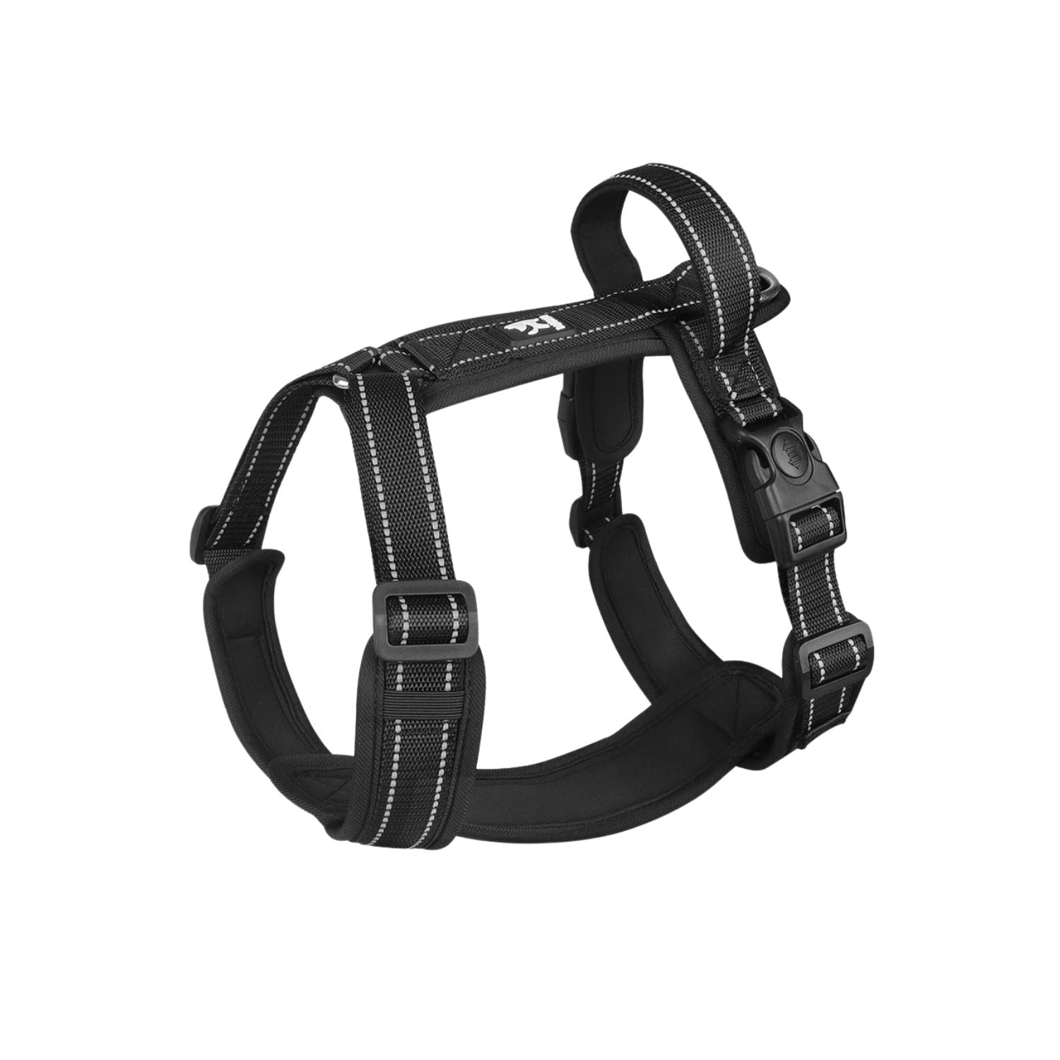 Harnais chien anti-traction - Noir