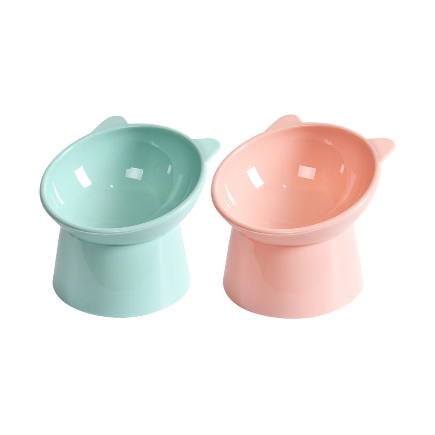 Gamelles chat surélevées - Ivory & Morgana