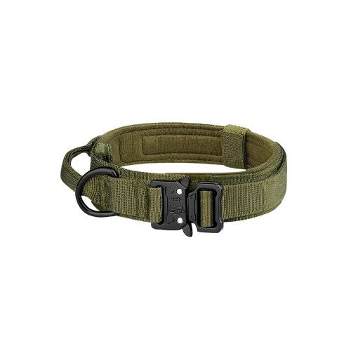 Collier chien militaire - J.O Vert