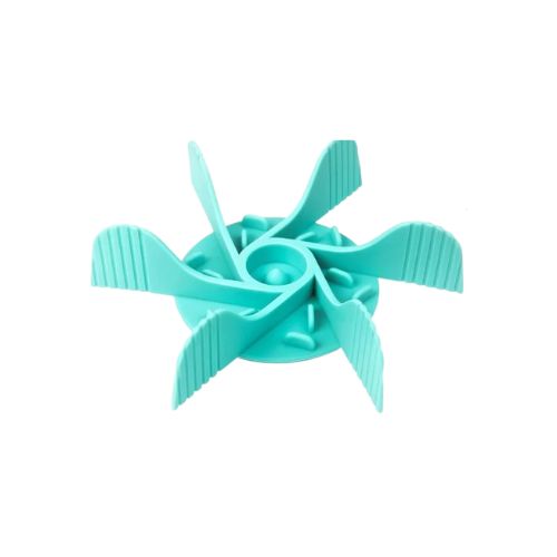 Accessoire anti-glouton bleu 